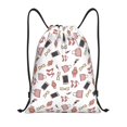thumbnail image 1 of Kdxio Fashion Print Drawstring Backpack Bag,Waterproof Draw String Back Sack, Gym Drawstring Bags Swim Bag For Unisex, 1 of 9
