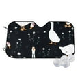 thumbnail image 1 of Kdxio Fashionable Goose Print Windshield Sun Shade,UV Rays and Sun Heat Protection,Sunshade for Car Windshield,Car Shade Front Windshield - Medium, 1 of 6