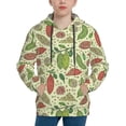 thumbnail image 1 of Kdxio Finger Lime Fruits Pattern Boys Athletic Unisex Boys Girls Hoodie with Pocket Sweatshirts-Medium, 1 of 6
