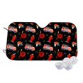 thumbnail image 1 of Kdxio Fire Fighting Print Windshield Sun Shade,UV Rays and Sun Heat Protection,Sunshade for Car Windshield,Car Shade Front Windshield - Small, 1 of 5