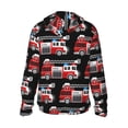 thumbnail image 1 of Kdxio Fire and Rescue Truck Print Women Men Sun Protection UPF 50+ Jackets Zip Up Long Sleeve Hoodie Hiking Lightweight with Pockets, 1 of 7