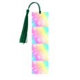 thumbnail image 1 of Kdxio Fish Scale Print Metal Tassel Bookmarks,Perfect Gift for Art Lovers and Bookworms Metal Bookmarks for Women, 1 of 8