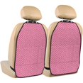 thumbnail image 1 of Kdxio Fish Scales Print 2 Pack Car Kick Mat Seat Cover Back Protector Mat with Pockets for Organizer Backseat Protector and Storage Anti Kick Pad for Vehicles, 1 of 1
