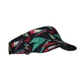thumbnail image 1 of Kdxio Fishing Lure Print Sun Visor Hat Golf Visor Adjustable Velcro Outdoor Sports Cap for Men Women, 1 of 6