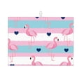 thumbnail image 1 of Kdxio Flamingo1 for Dish Drying Mat,24*18 inch Absorbent Dish Drainer Kitchen Counter,Large Size Dish Drying Pad for Countertops,Draining Racks, 1 of 9