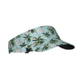 thumbnail image 1 of Kdxio Flamingos And Palms Print Sun Visor Hat Golf Visor Adjustable Velcro Outdoor Sports Cap for Men Women, 1 of 7
