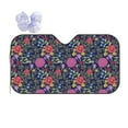 thumbnail image 1 of Kdxio Floral Print Front Windshield Sun Shade,Folding Auto Sunshade for Car Truck SUV-, 1 of 7