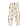 thumbnail image 1 of Kdxio Floral Print Men's Sleep Pajama Pant Lounge Pants with Pockets, 1 of 8