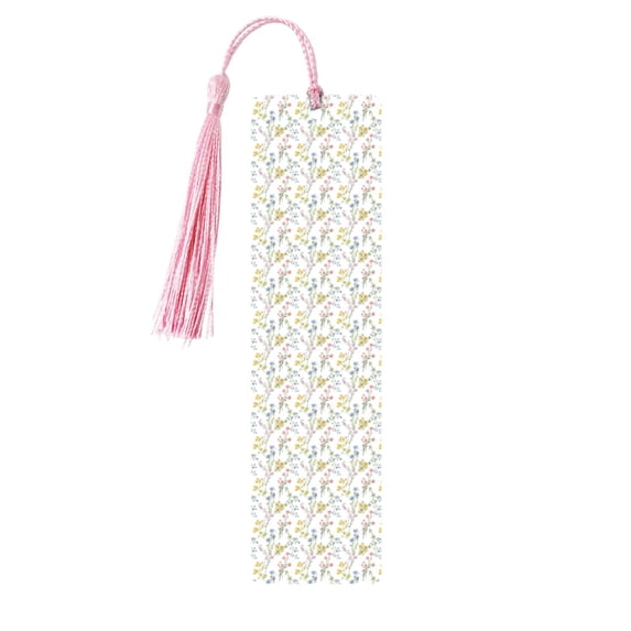 Kdxio Floral Print Metal Tassel Bookmarks,Perfect Gift for Art Lovers and Bookworms Metal Bookmarks for Women