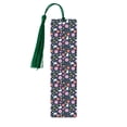 thumbnail image 1 of Kdxio Floral Rabbit Print Metal Tassel Bookmarks,Perfect Gift for Art Lovers and Bookworms Metal Bookmarks for Women, 1 of 8