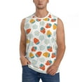 thumbnail image 1 of Kdxio Floral Strawberr for Men's Muscle T-shirt,Sleeveless for Workout Running Athletic Gym Lounge Casual, 1 of 7