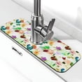thumbnail image 1 of Kdxio Floral Vintage Pattern Non-Slip Diatom Mud Faucet Drain Pad,Self Absorbent Mat for Kitchen Sink for Variety Kitchen & Bathroom Countertops, 1 of 1