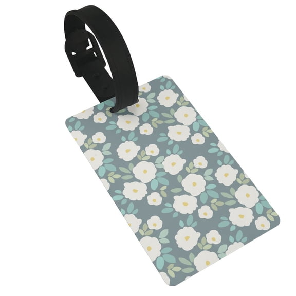 Kdxio Flower Luggage Tags Privacy Cover ID Label Suitcase Tags Identifiers For School Bags,Suitcases