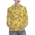 thumbnail image 1 of Kdxio Flower Print Womens Oversized Hoodies Sweatshirts Hooded Pullover Tops Sweaters Casual-Medium, 1 of 7