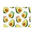thumbnail image 1 of Kdxio Flowers Avocado for Dish Drying Mat,24*18 inch Absorbent Dish Drainer Kitchen Counter,Large Size Dish Drying Pad for Countertops,Draining Racks, 1 of 9