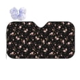 thumbnail image 1 of Kdxio Flowers Print Front Windshield Sun Shade,Folding Auto Sunshade for Car Truck SUV-Medium, 1 of 7