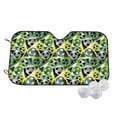 thumbnail image 1 of Kdxio Football Doodle Print Windshield Sun Shade,UV Rays and Sun Heat Protection,Sunshade for Car Windshield,Car Shade Front Windshield - Medium, 1 of 6