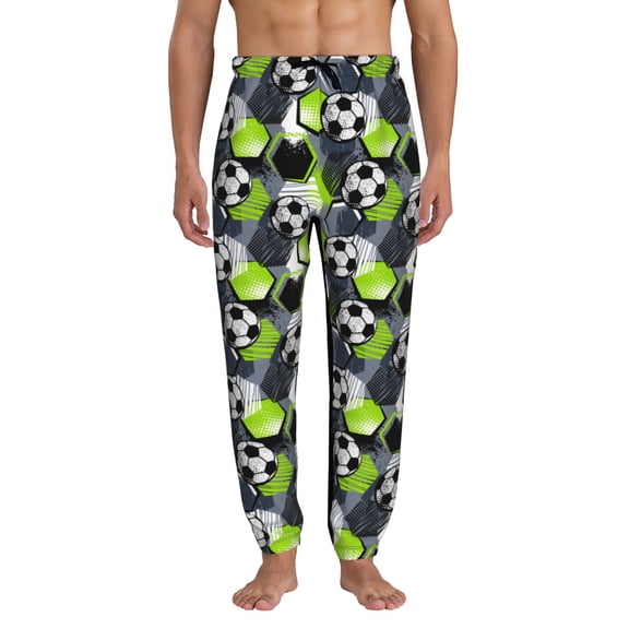 Kdxio Football Pattern Joggers,Sweatpants for Men with Pockets-XX-Large