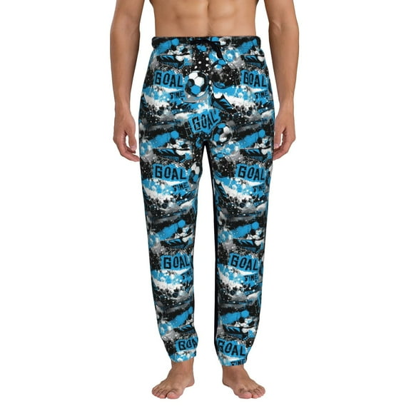 Kdxio Football Time Pattern Joggers,Sweatpants for Men with Pockets-XX-Large