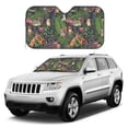 thumbnail image 1 of Kdxio Forest Animals And Plants Print Windshield Sun Shade, Foldable Sun Blocker for Car,Truck,SUV Automotive Interior Sun Protection,Reflective Shade for Front Windshield(Medium), 1 of 6