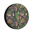 Kdxio Forest Animals And Plants for Tire Cover Wheel Protectors Tyre