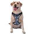 thumbnail image 1 of Kdxio Forest Elk Print No Pull Dog Harness Adjustable Reflective Oxford Easy Control Medium Large Dog Harness for Training and Everyday-, 1 of 1