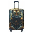 thumbnail image 1 of Kdxio Forest Meditating Tiger Pattern Luggage Cover for Travel,Elastic and Durable,Fits 18-32 Inch,Anti-Scratch Suitcase Protector-No luggage included, 1 of 5