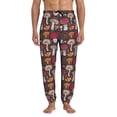 thumbnail image 1 of Kdxio Forest Wild Mushroom Pattern Joggers,Sweatpants for Men with Pockets-3X-Large, 1 of 5