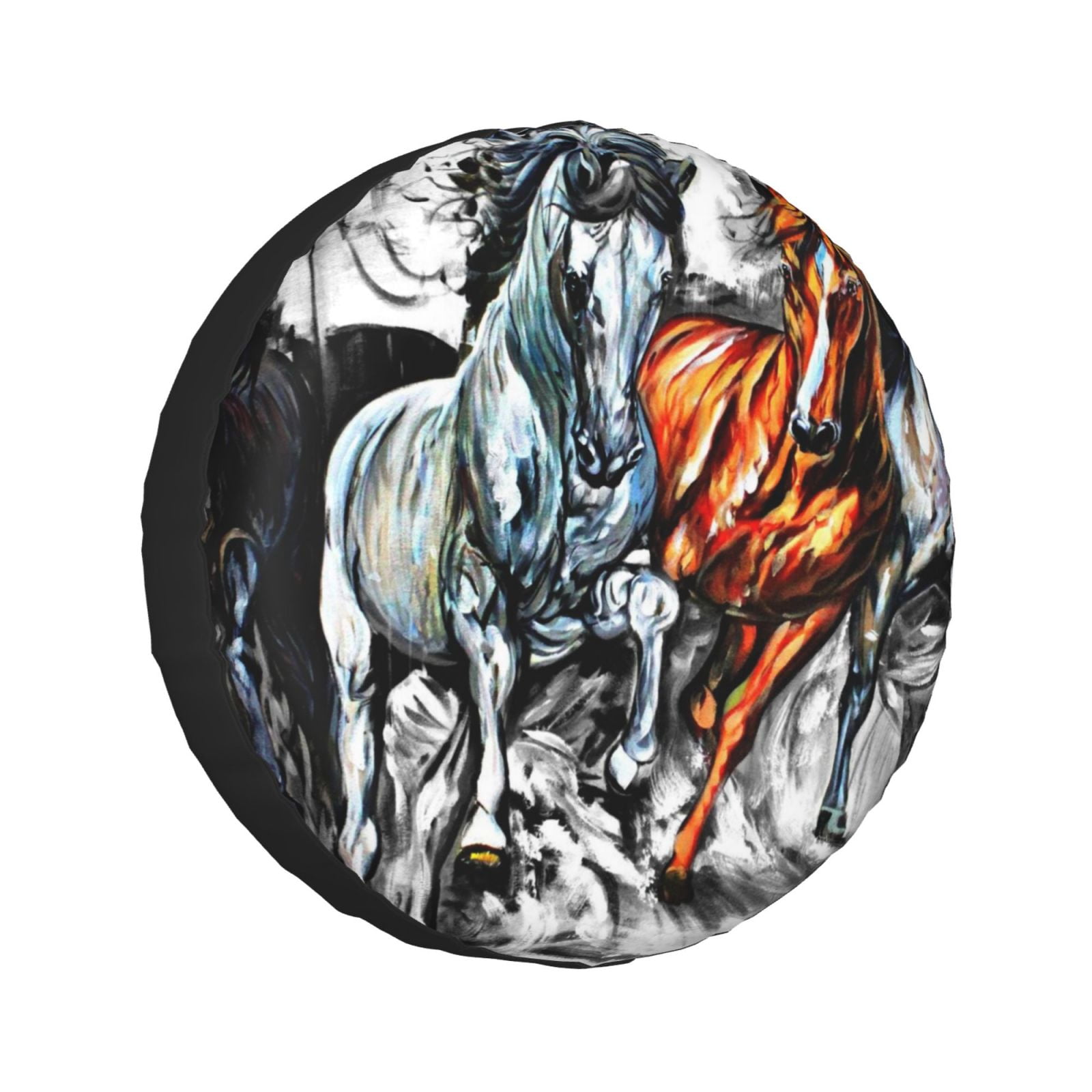 Kdxio Four Running Horses for Tire Cover Wheel Protectors Tyre Covers ...