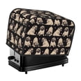 thumbnail image 1 of Kdxio French Bulldog Print Toaster Cover Bread Machine Cover Fits for Most Standard 2 Slice Toasters,Keep Toaster Free From Dust And Fingerprint Oven Dustproof Cover, 1 of 7