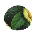 thumbnail image 1 of Kdxio Fresh Avocados Print Shower Cap for Women,Elastic and Reusable,Double Waterproof Layers Bathing Hat, 1 of 9