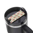 thumbnail image 1 of Kdxio Frog Hold Strawberry Name Plate Compatible Stanley Cups Name Tag Acrylic Nameplate Tumbler Lid Topper for Cup Accessories, 1 of 9