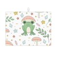 thumbnail image 1 of Kdxio Frog and Mushrooms for Dish Drying Mat,24*18 inch Absorbent Dish Drainer Kitchen Counter,Large Size Dish Drying Pad for Countertops,Draining Racks, 1 of 9