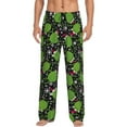 thumbnail image 1 of Kdxio Frogs And Santa Hat Print Men's Sleep Pajama Pant Lounge Pants with Pockets-Large, 1 of 6