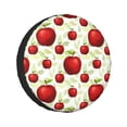 thumbnail image 1 of Kdxio Fruit Apples for Tire Cover Wheel Protectors Tyre Covers Weatherproof Wheel Covers Universal Fit for Trailer Rv SUV Truck Camper Travel Trailers 17 inch, 1 of 8