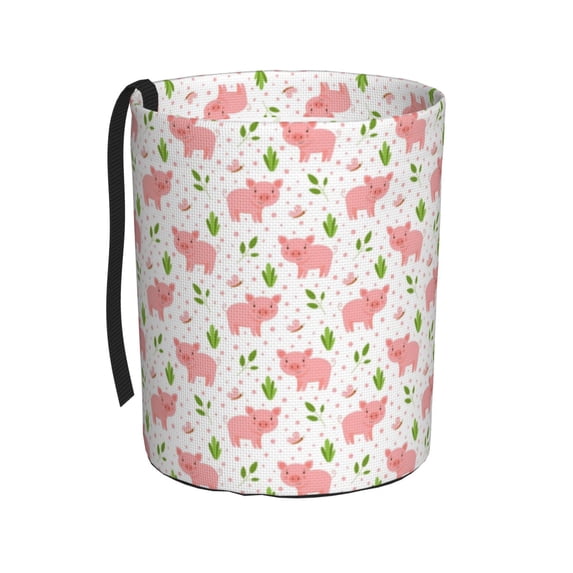 Kdxio Funny Little Pigs Car Trash Can Garbage Car Accessories Trash Can Car Waste Bin for for Driver and Passenger Any Vehicle