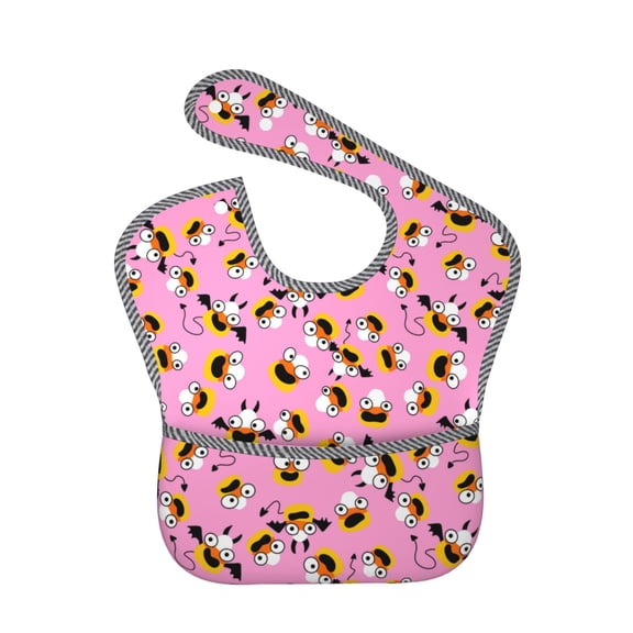 Kdxio Funny corn spider web A Bibs For Babies, Baby Bibs for Eating, Toddler Bibs, Waterproof Bibs, Feeding Bibs, for Toddlers, Boys, Girls