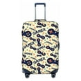thumbnail image 1 of Kdxio Game Controller Pattern Luggage Cover for Travel,Elastic and Durable,Fits 18-32 Inch,Anti-Scratch Suitcase Protector, 1 of 9