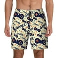 thumbnail image 1 of Kdxio Game Controller Print Men'S Swim Trunks With Compression Liner 7 Inch Inseam Quick Dry Swim Shorts, 1 of 7