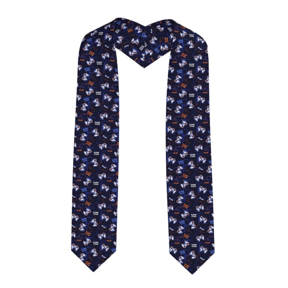 Kdxio Game Pads Graduation Stole Class, Graduation Sash, Unisex Adult 36" Academic Commencements-Sharp Corner