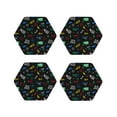 thumbnail image 1 of Kdxio Gamepads Funny Coasters,4 Pcs Leather Coasters,Housewarming Gifts,Protect Furniture from Water Marks Scratch and Damage, 1 of 6