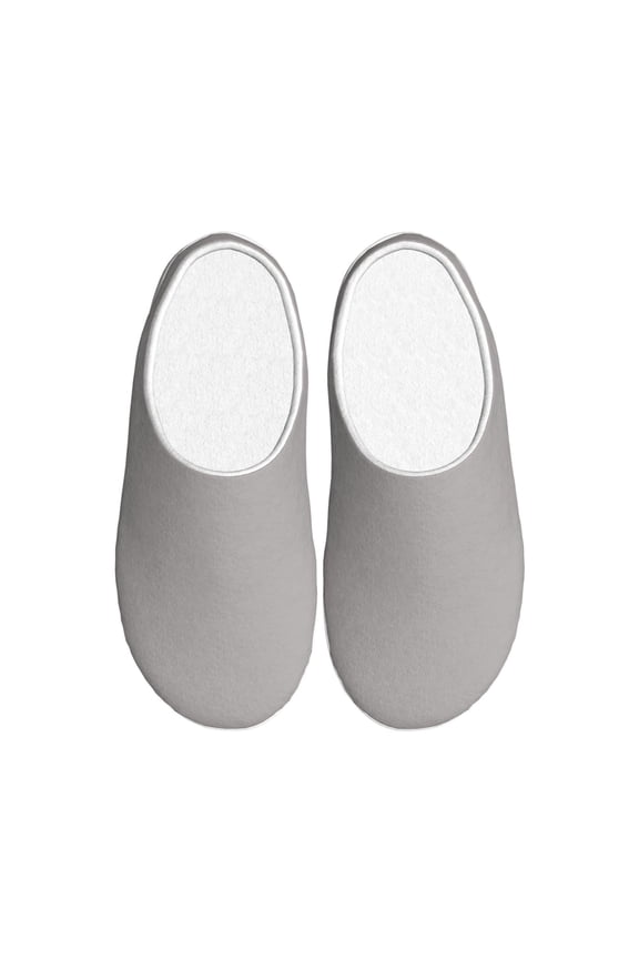 Gary Women's Men's Slippers Plush Slip-On House Slipper for Winter Indoor Soft Cushion Non-slip Fluffy Slides Slippers-35/36