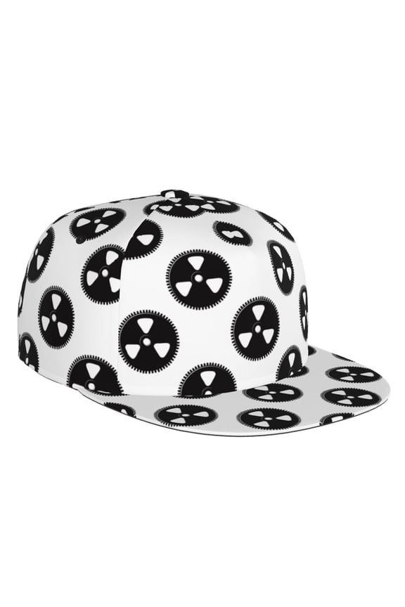 Gear Tools Print Snapback Hat for Men Women,Adjustable Baseball Cap