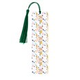 thumbnail image 1 of Kdxio Geometric Spots Print Metal Tassel Bookmarks,Perfect Gift for Art Lovers and Bookworms Metal Bookmarks for Women, 1 of 8