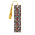 thumbnail image 1 of Kdxio Geometry Print Metal Tassel Bookmarks,Perfect Gift for Art Lovers and Bookworms Metal Bookmarks for Women, 1 of 8