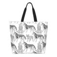 thumbnail image 1 of Kdxio German Shepherd Dog Casual Tote Bags Women Big Capacity Shoulder Bag for Women Travel Shoulder Bags Handbags, 1 of 8