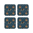 thumbnail image 1 of Kdxio German Shepherd Dog Funny Coasters,4 Pcs Leather Coasters,Housewarming Gifts,Protect Furniture from Water Marks Scratch and Damage, 1 of 8