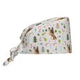 thumbnail image 1 of Kdxio German Shepherd Dog Pattern Turban Hat for Women Men Comfortable Adjustable Cleaning Working Cap with Sweatband, 1 of 8
