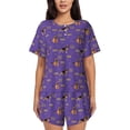 thumbnail image 1 of Kdxio German Shepherd Dog Print Pajamas Sets for Women Short-Sleeved Pjs with Lounge Shorts Two Piece Sleepwear S-4XL, 1 of 9