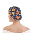 thumbnail image 1 of Kdxio Gingerbread Delights Print Shower Cap for Women,Elastic and Reusable,Double Waterproof Layers Bathing Hat, 1 of 6